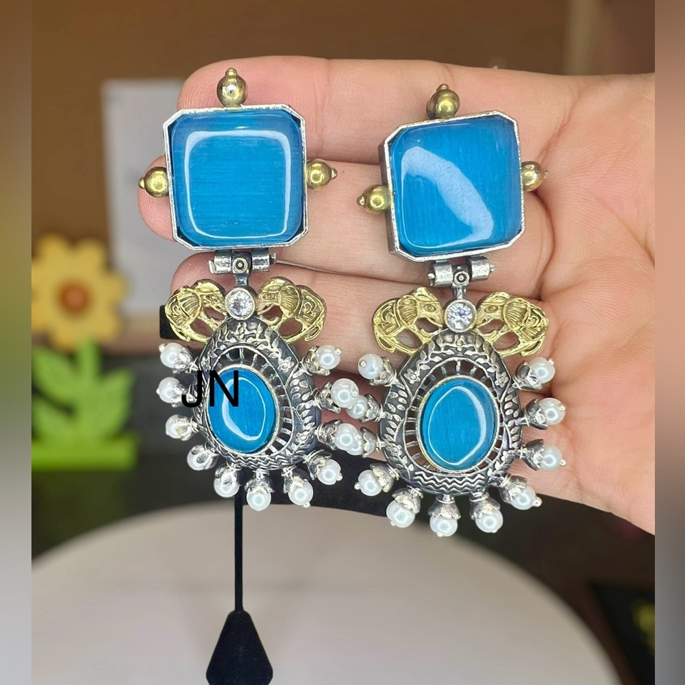 Oxidise earrings